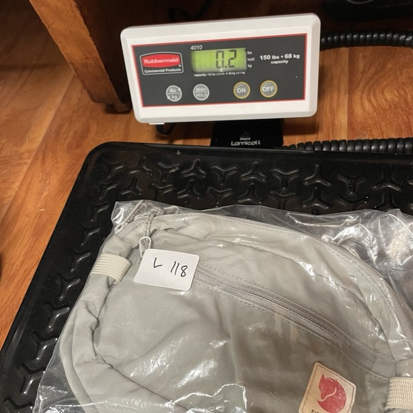 Fjallraven High Coast Hip Pack Waist Bag Fanny Packable Light Gray Hike Travel - Picture 9 of 9